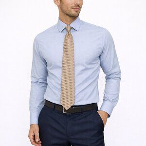 BOSS Hugo Boss Printed Silk Tie RARE Gift Party Preppy Special Occasion Travel